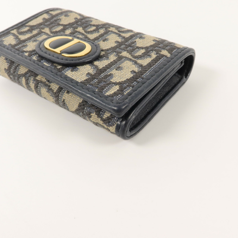 Dior 帆布30 Montaigne Glycine Card Wallet卡片套-11