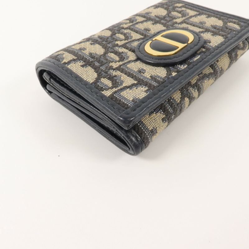 Dior 帆布30 Montaigne Glycine Card Wallet卡片套-12