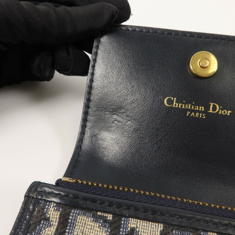Dior 帆布30 Montaigne Glycine Card Wallet卡片套-15