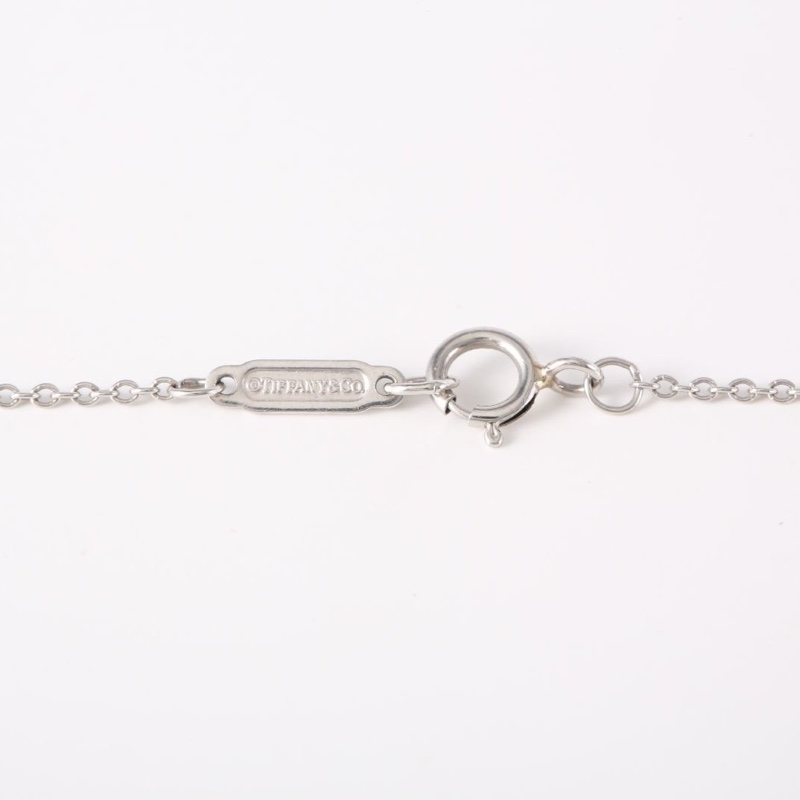 TIFFANY&CO 鑽石pt950TIFFANYSOLESTE系列單鑽項鏈-3