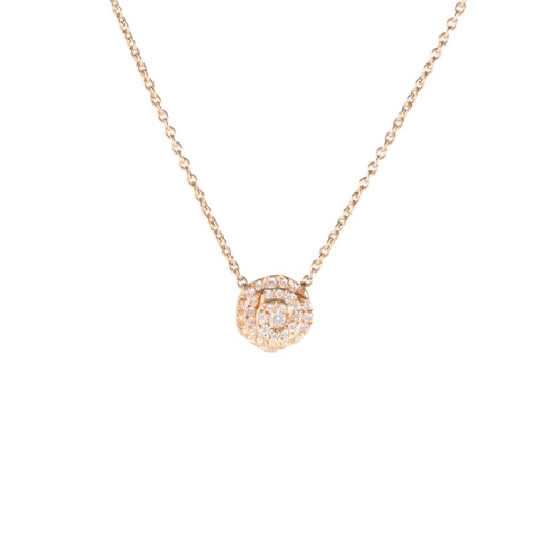 DIOR 18K玫瑰金鑽石ROSEDIORCOUTURE項鏈