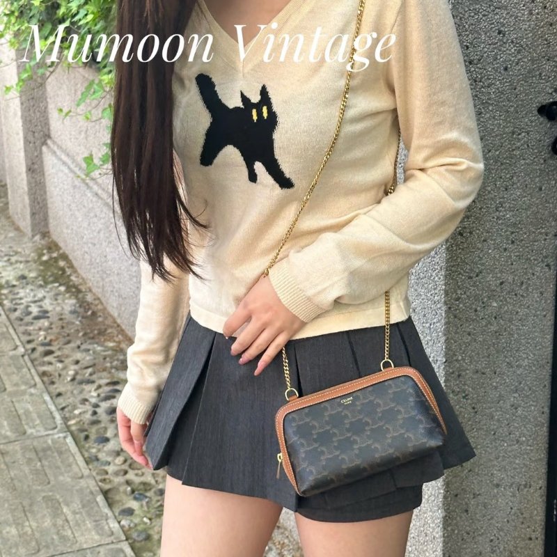 🏷Celine 瑟琳.Mini 貝殼包-18