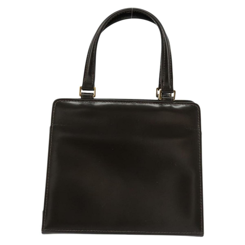 【日本直送】FENDI 手提包 皮革 黑色 金色 正品 179086A-1