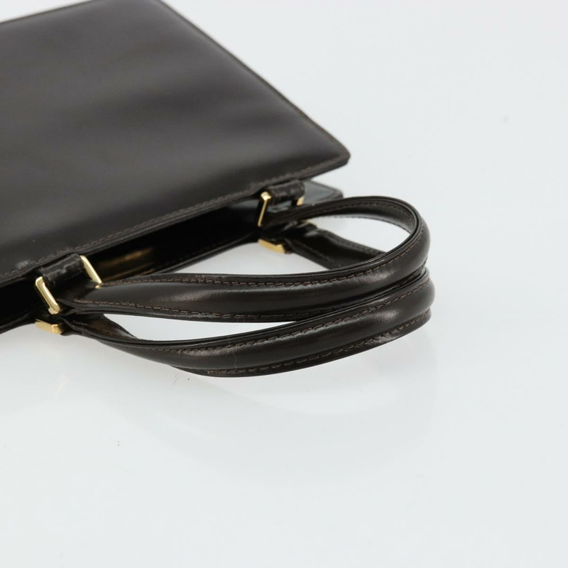 【日本直送】FENDI 手提包 皮革 黑色 金色 正品 179086A-6