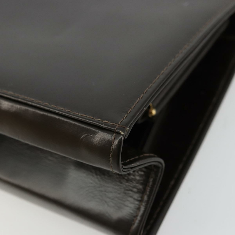 【日本直送】FENDI 手提包 皮革 黑色 金色 正品 179086A-7