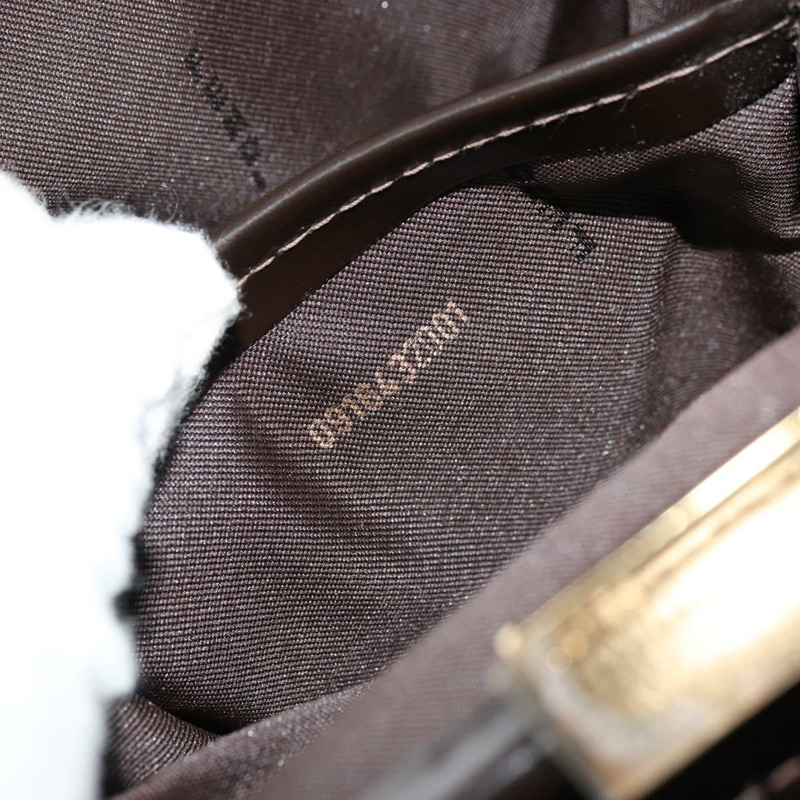 【日本直送】FENDI 手提包 皮革 黑色 金色 正品 179086A-10