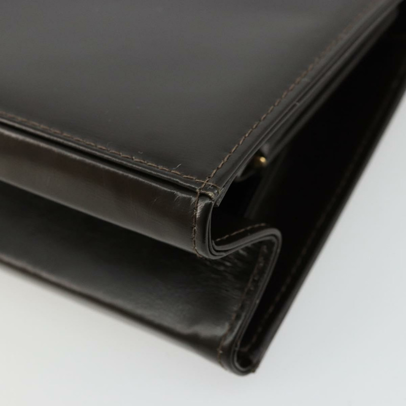 【日本直送】FENDI 手提包 皮革 黑色 金色 正品 179086A-15