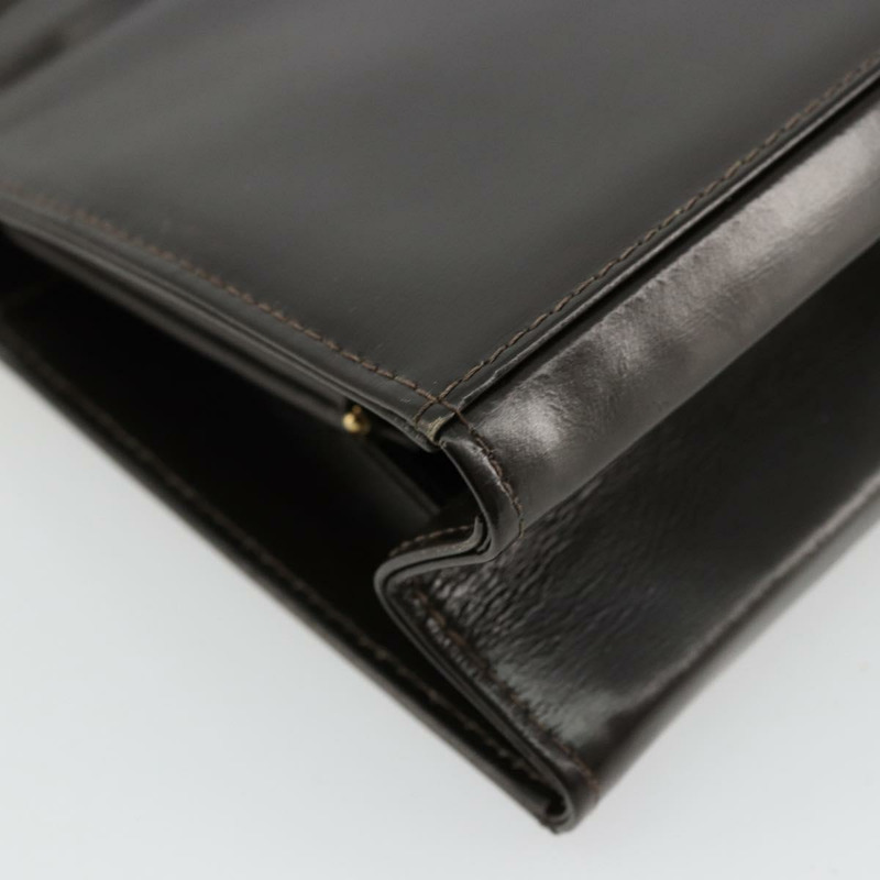 【日本直送】FENDI 手提包 皮革 黑色 金色 正品 179086A-16