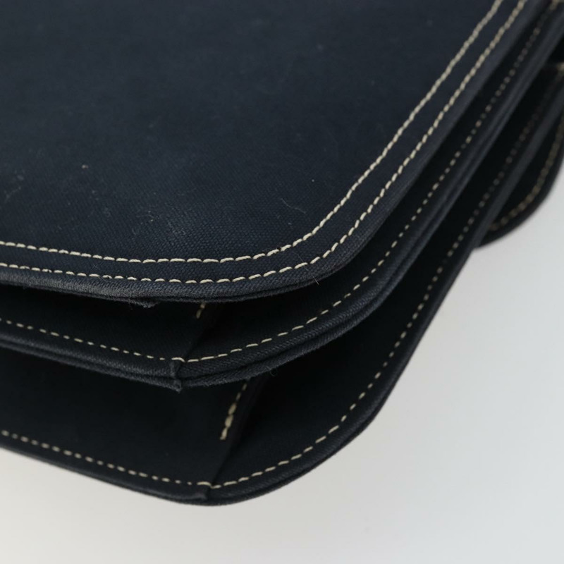 【日本直送】FENDI 大理石紋 Mamma Baguette 單肩包 帆布 海軍藍 銀色 正品 am11569A-15