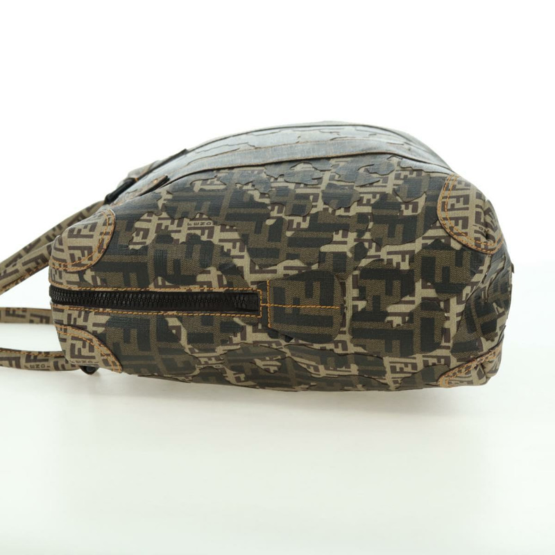 【日本直送】FENDI Zucca帆布手提包 米色 正品 179203SM-2