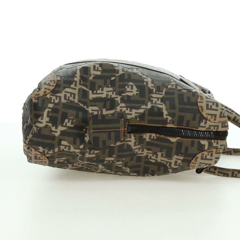 【日本直送】FENDI Zucca帆布手提包 米色 正品 179203SM-3