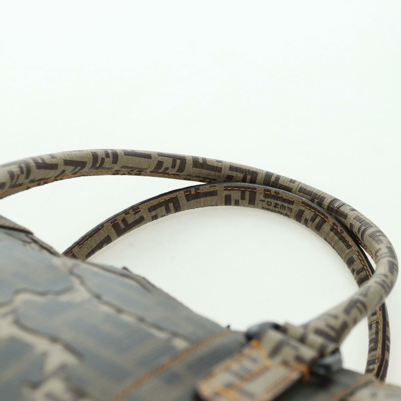 【日本直送】FENDI Zucca帆布手提包 米色 正品 179203SM-7