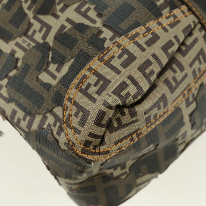 【日本直送】FENDI Zucca帆布手提包 米色 正品 179203SM-14