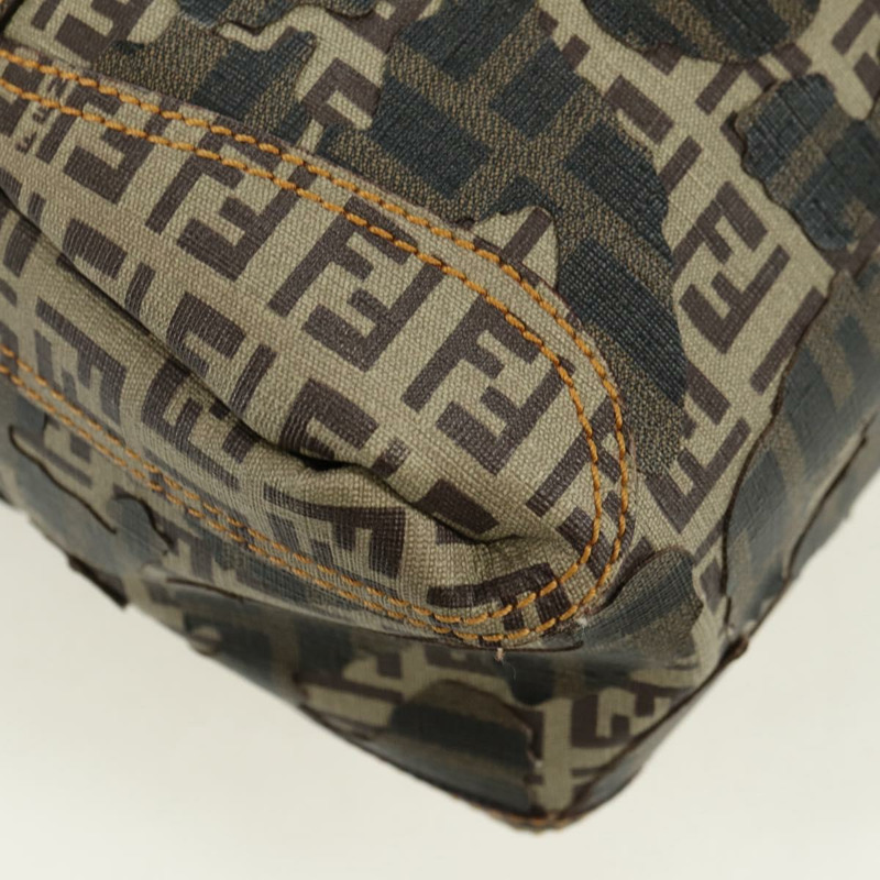 【日本直送】FENDI Zucca帆布手提包 米色 正品 179203SM-15
