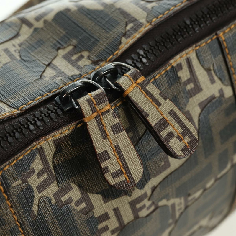 【日本直送】FENDI Zucca帆布手提包 米色 正品 179203SM-16
