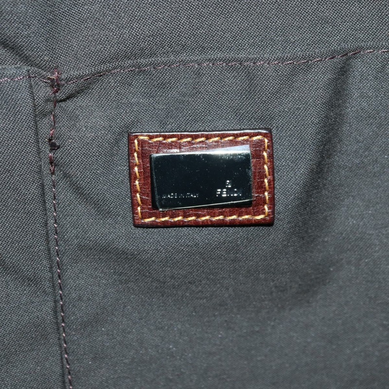【日本直送】FENDI Zucca帆布手提包 米色 正品 179203SM-17