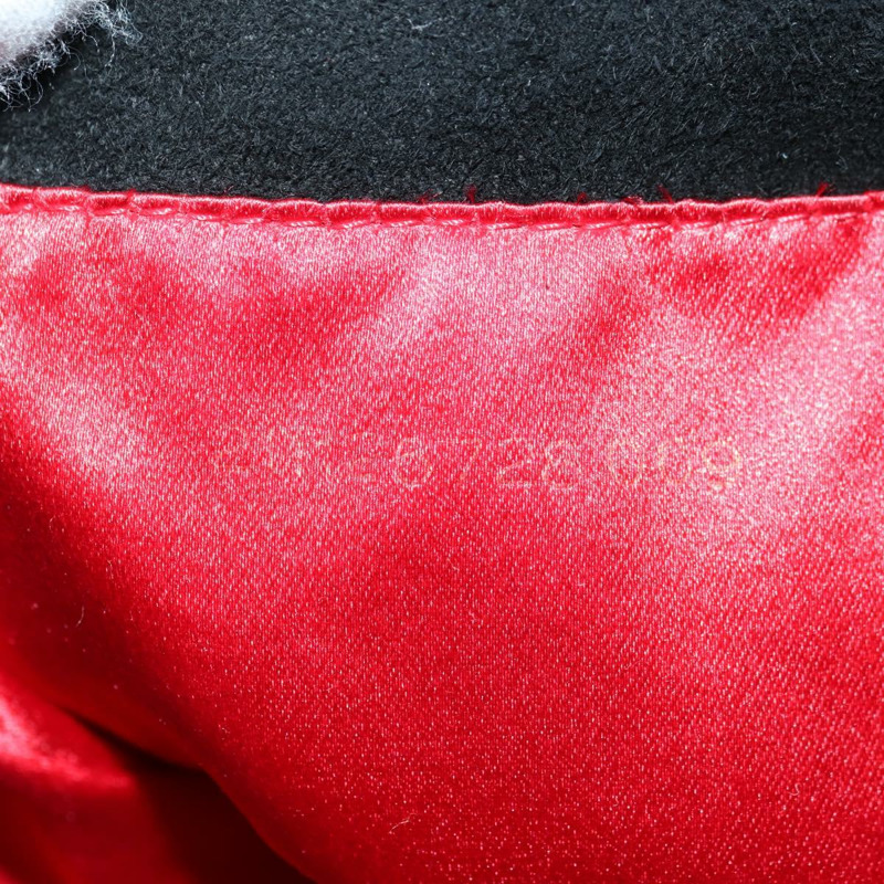 【日本直送】FENDI Mamma Baguette 手提包，黑色金邊麂皮，正品編號 178745V-11