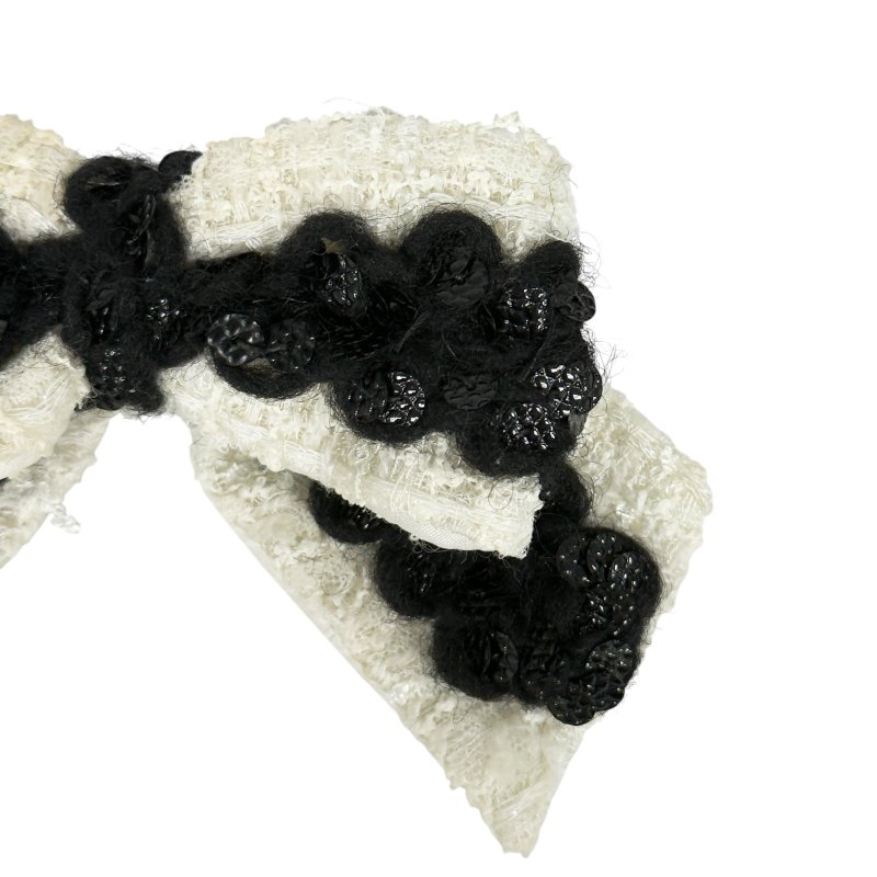 CHANEL 中古 CC 蝴蝶結 胸針-2