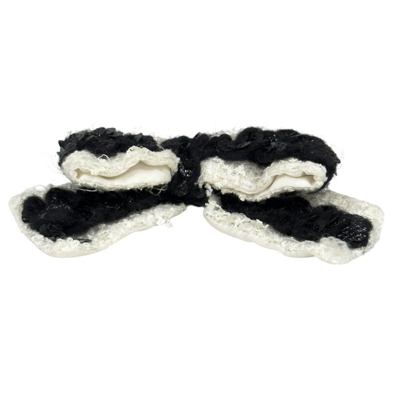 CHANEL 中古 CC 蝴蝶結 胸針-5