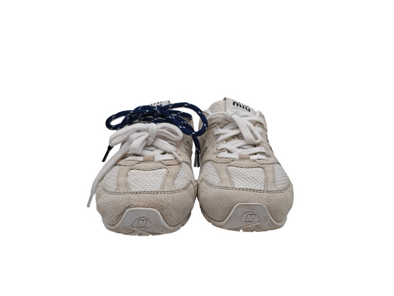 MIUMIU繆繆xNB 530 SL 七夕系列 絨面革 網布 低幫運動鞋 37碼-4