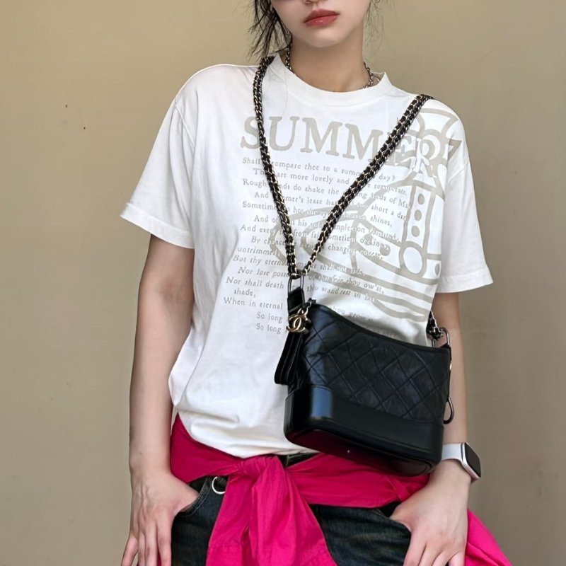 🏷️Chanel 香奈兒．Gabrielle 流浪包 小號/客人寄賣-25
