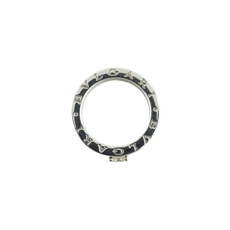 BVLGARI 寶格麗 B.zero1 18白K金鑲鑽戒指 鑽戒-8