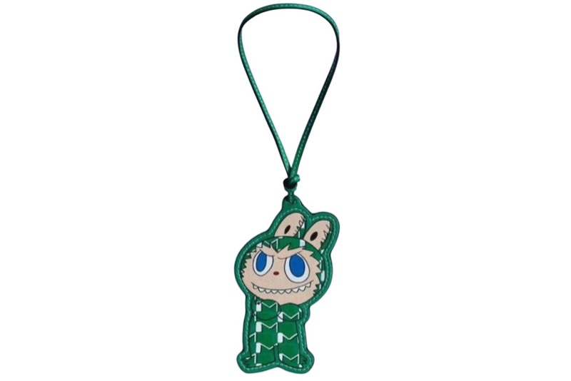 Moynat x Kasing Lung The Monsters Labubu Bag Charm Green-2