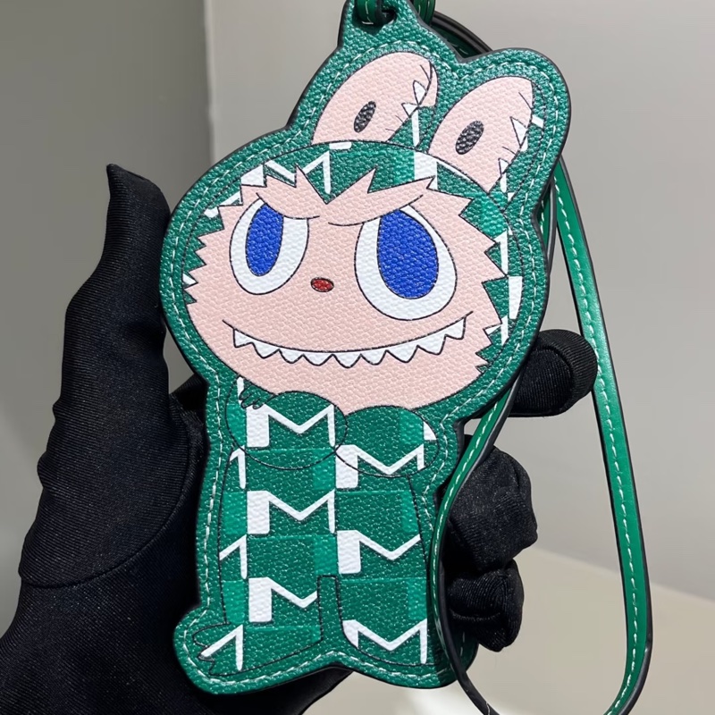 Moynat x Kasing Lung The Monsters Labubu Bag Charm Green-3