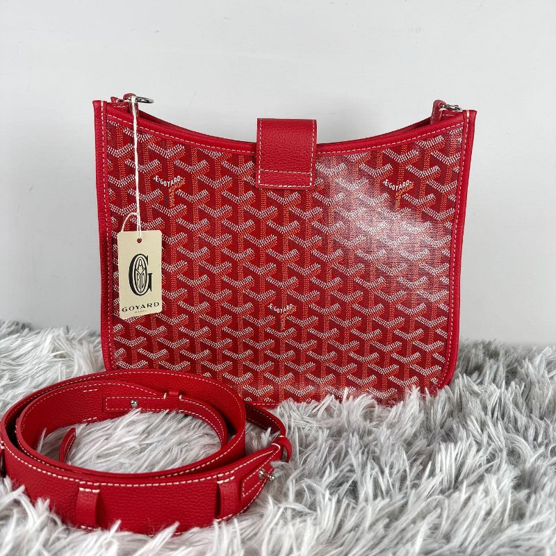 GOYARD Musette 新款 類Evelyne 斜背包 紅色 現貨 11色 可訂購-0