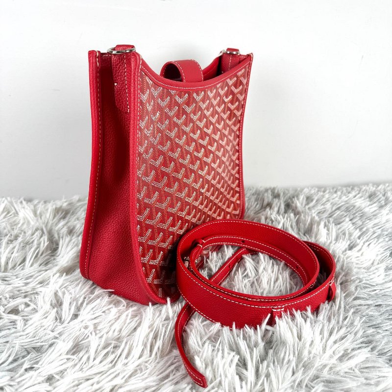 GOYARD Musette 新款 類Evelyne 斜背包 紅色 現貨 11色 可訂購-2