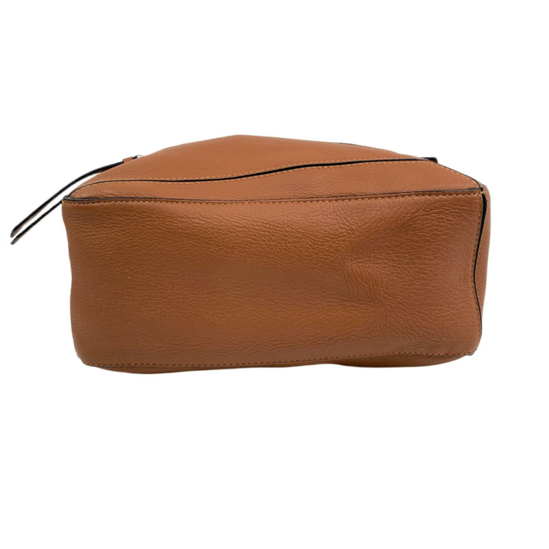 △ LOEWE 羅意威 Brown Calfskin Puzzle Waist Bag 啡色小牛皮腰包-267010006-4