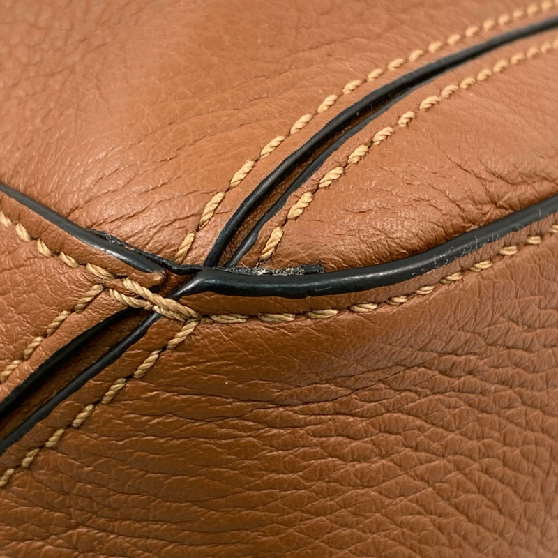 △ LOEWE 羅意威 Brown Calfskin Puzzle Waist Bag 啡色小牛皮腰包-267010006-8