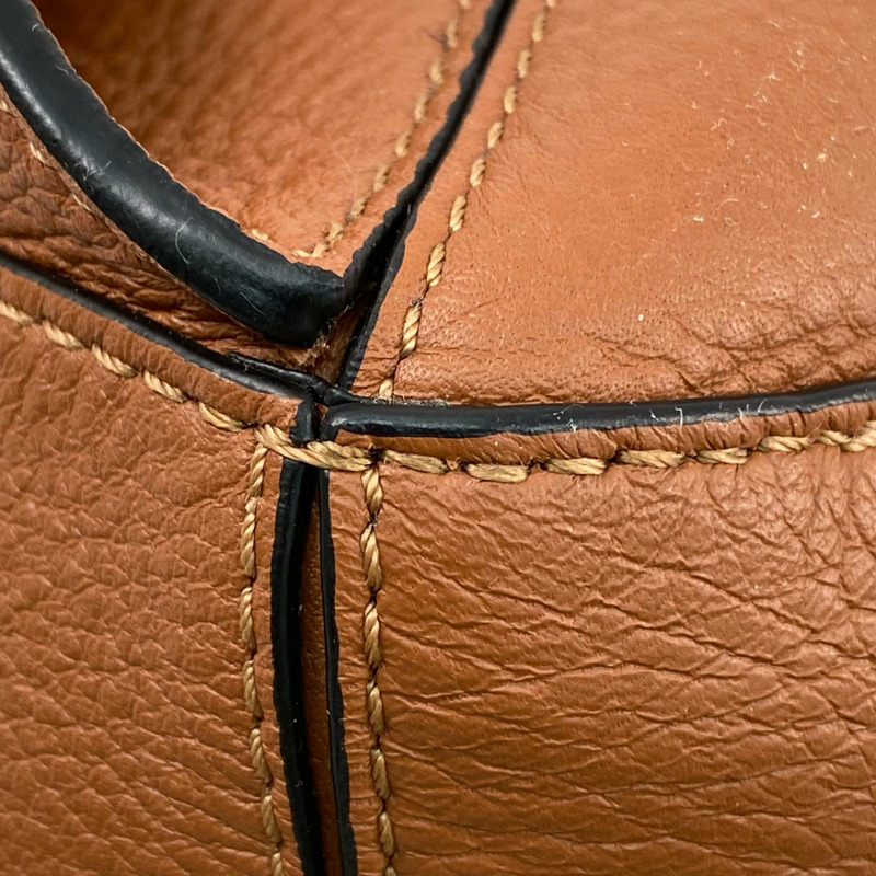 △ LOEWE 羅意威 Brown Calfskin Puzzle Waist Bag 啡色小牛皮腰包-267010006-9