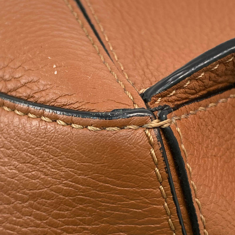 △ LOEWE 羅意威 Brown Calfskin Puzzle Waist Bag 啡色小牛皮腰包-267010006-10