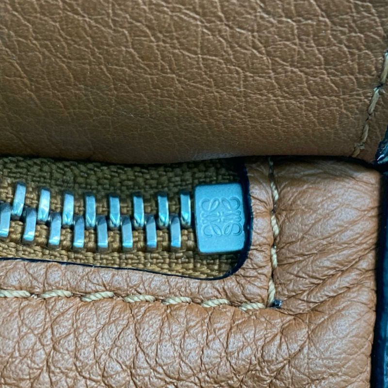 △ LOEWE 羅意威 Brown Calfskin Puzzle Waist Bag 啡色小牛皮腰包-267010006-12