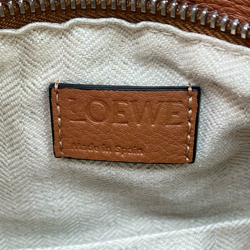 △ LOEWE 羅意威 Brown Calfskin Puzzle Waist Bag 啡色小牛皮腰包-267010006-14