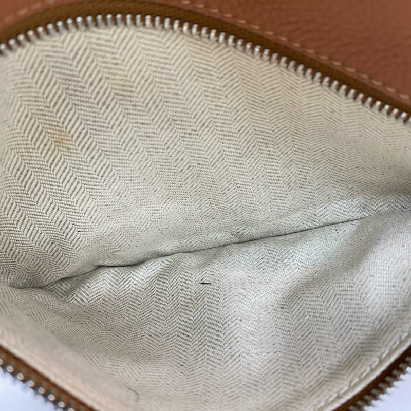 △ LOEWE 羅意威 Brown Calfskin Puzzle Waist Bag 啡色小牛皮腰包-267010006-17