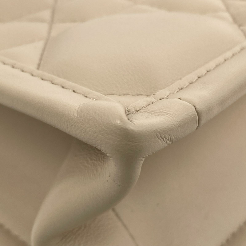 △ Christian Dior 迪奥 Beige Calfskin Mini Book Tote 2 way bag 淺褐色小牛皮兩用袋-267009734-6