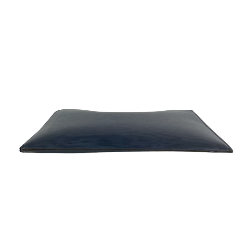 △ LOUIS VUITTON 路易·威登 Navy Epi Leather Epée Pochette Jour Clutch 深藍色水波紋皮革手拿包-267009970-5