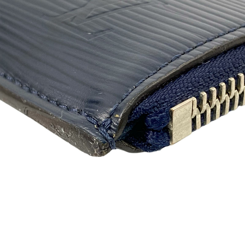 △ LOUIS VUITTON 路易·威登 Navy Epi Leather Epée Pochette Jour Clutch 深藍色水波紋皮革手拿包-267009970-8