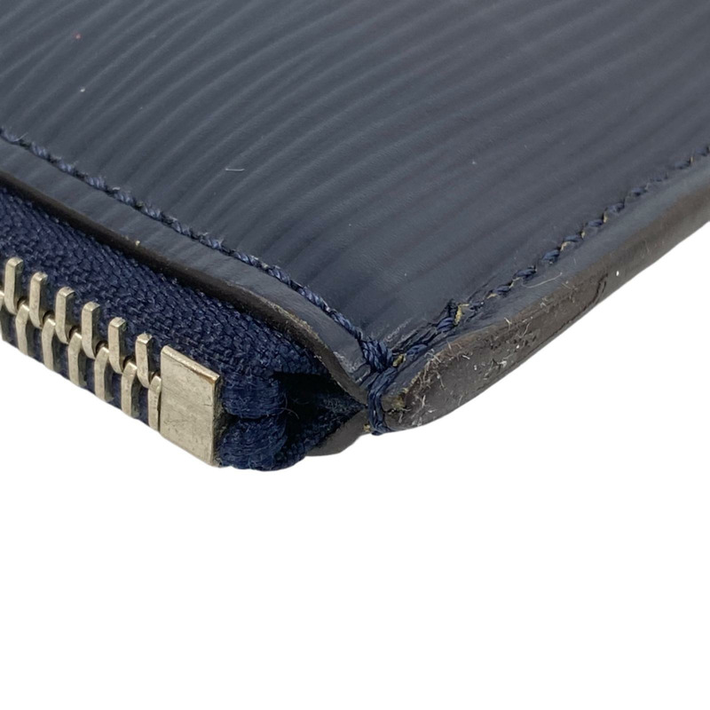 △ LOUIS VUITTON 路易·威登 Navy Epi Leather Epée Pochette Jour Clutch 深藍色水波紋皮革手拿包-267009970-9