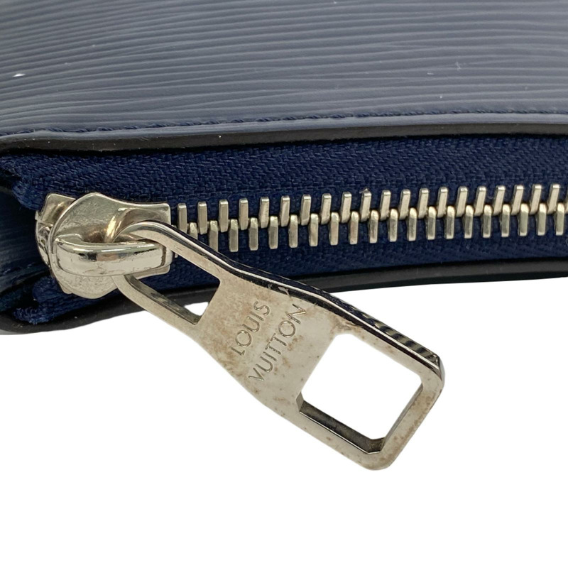 △ LOUIS VUITTON 路易·威登 Navy Epi Leather Epée Pochette Jour Clutch 深藍色水波紋皮革手拿包-267009970-10