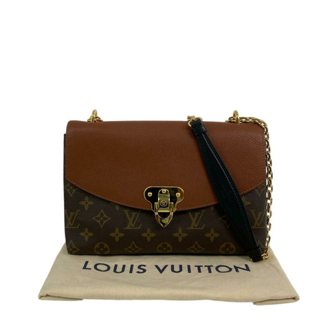 △ LOUIS VUITTON 路易·威登 Brown Coated Canvas Monogram Saint Placide Shoulder Bag 啡色塗層帆布經典老花肩背包 M43486-267009733