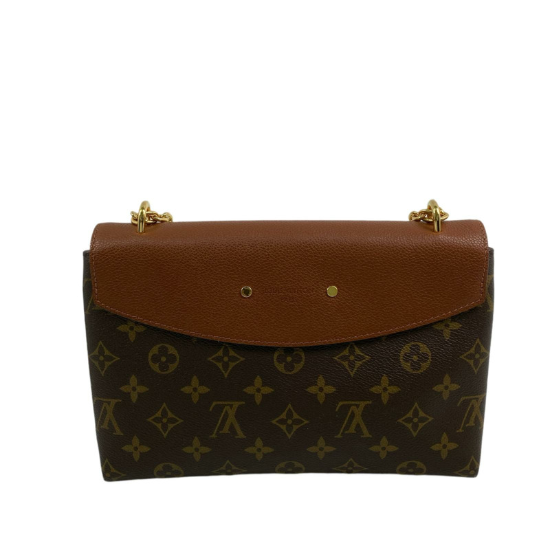 △ LOUIS VUITTON 路易·威登 Brown Coated Canvas Monogram Saint Placide Shoulder Bag 啡色塗層帆布經典老花肩背包 M43486-267009733-2