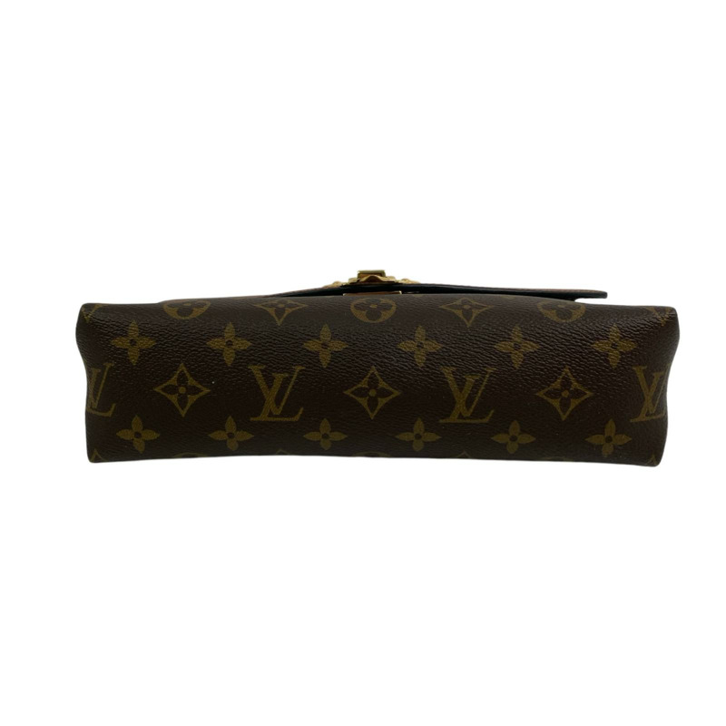△ LOUIS VUITTON 路易·威登 Brown Coated Canvas Monogram Saint Placide Shoulder Bag 啡色塗層帆布經典老花肩背包 M43486-267009733-5