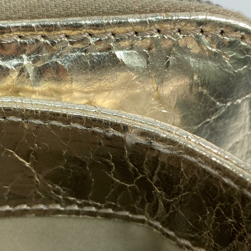 △ CHANEL 香奈兒 Gold Goatskin Silver Tone Metal Mini No.16 Chain Crossbody Bag 金色山羊皮銀色金屬No.16鎖鏈斜揹袋-267010687-13