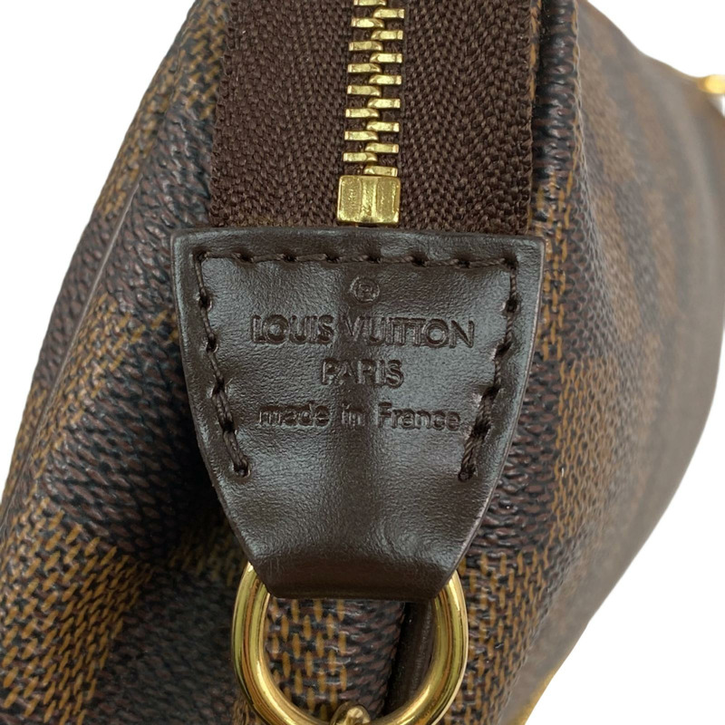 △ LOUIS VUITTON 路易·威登 Brown Coated Canvas Damier Eva 2 way bag 啡色塗層帆布經典格紋兩用袋 N55213-267009557-12