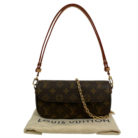△ LOUIS VUITTON 路易·威登 Brown Coated Canvas Monogram Ivy Chain Wallet 啡色塗層帆布經典花紋鏈條銀包 M81911-267010671