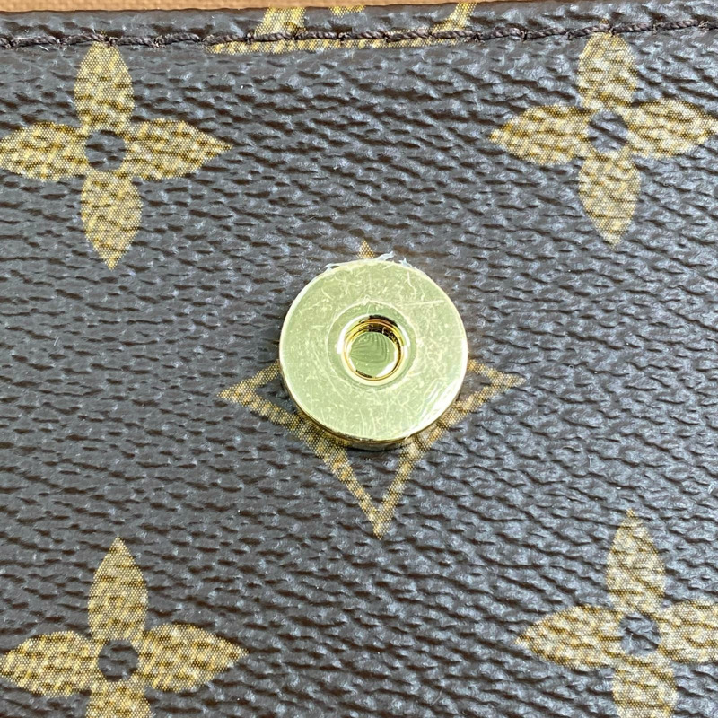 △ LOUIS VUITTON 路易·威登 Brown Coated Canvas Monogram Ivy Chain Wallet 啡色塗層帆布經典花紋鏈條銀包 M81911-267010671-12