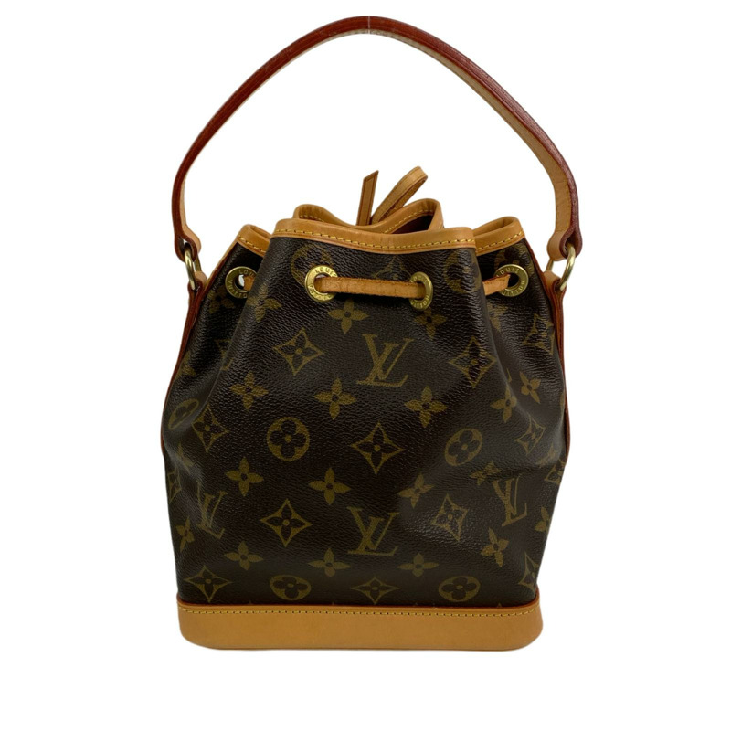 △ LOUIS VUITTON 路易·威登 Brown Coated Canvas Monogram Mini Noe Handbag 啡色塗層帆布經典花紋手挽袋 M42227-267010643-1
